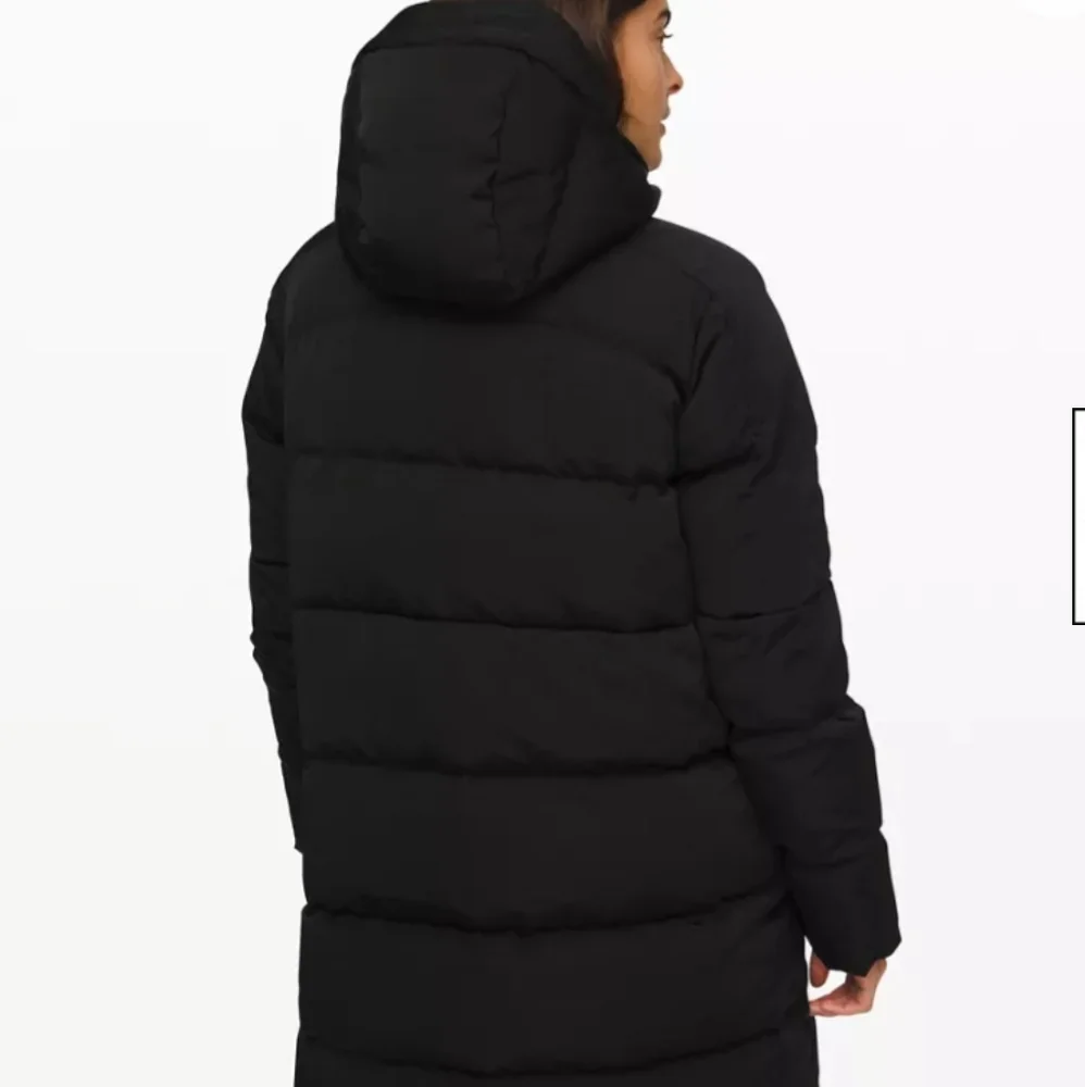 Lululemon In A Flurry Parka Jacket Coat In Black Size 2 New No Tag - Picture 4 of 17